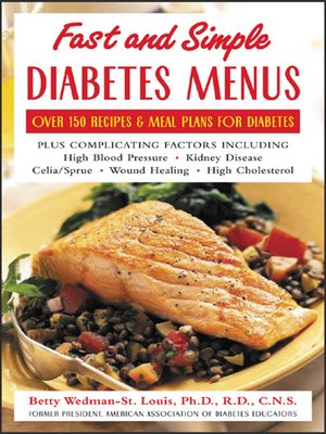 cover image of Fast and Simple Diabetes Menus